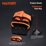 Multi-pocket tools bag - Keep your tools well-organized and easily accessible.